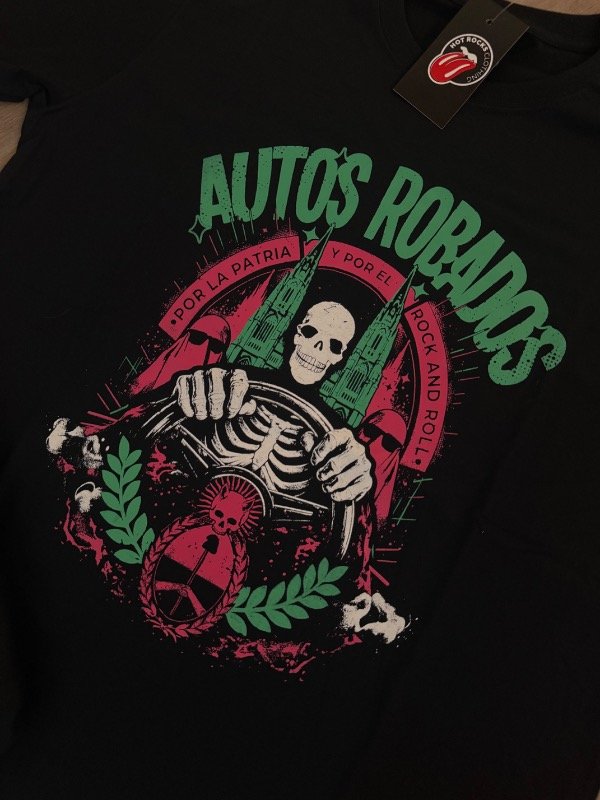 Remera Autos Robados Es Fuego