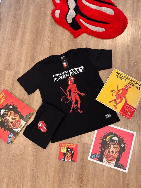 Remera Stones Foreign Tongues Devil