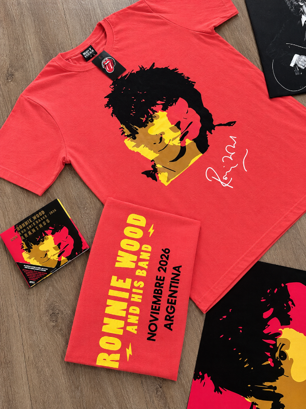 Remera Ronnie Wood Arg